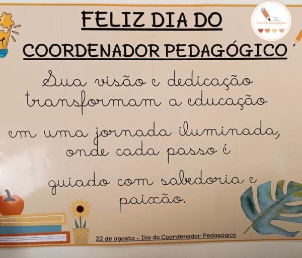Kit Dia do Coordenador Pedagógico - Imagem 7