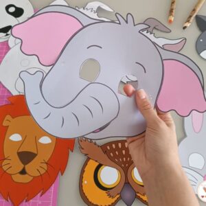 Máscaras dos Animais