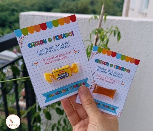 Kit Cartão Bom Feriado