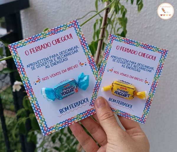 Kit Cartão Bom Feriado - Imagem 2