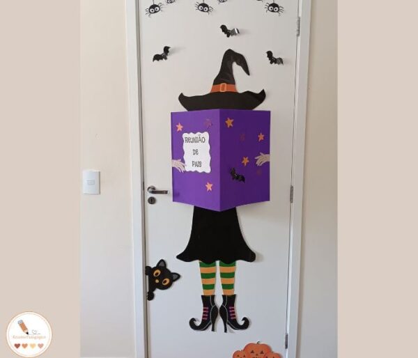 Decoração de Porta Halloween - Imagem 6