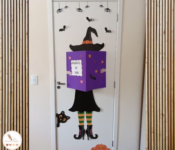 Decoração de Porta Halloween
