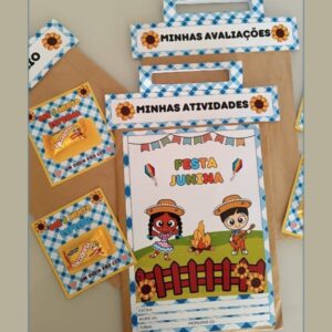 Capa e Alças juninas Minhas Atividades