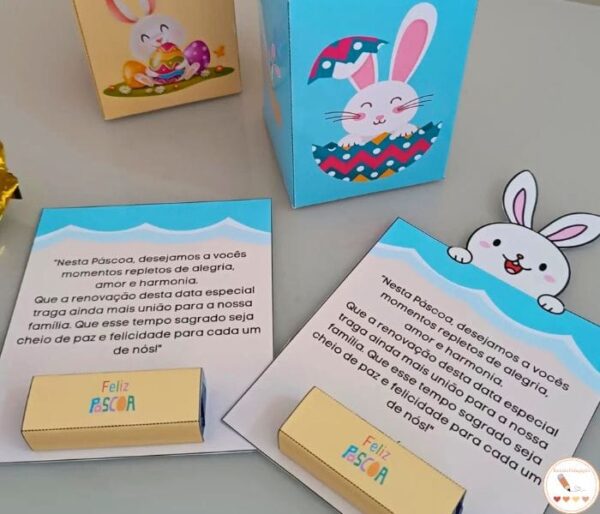 Kit Mimos de Páscoa - Coelhinho - Imagem 2