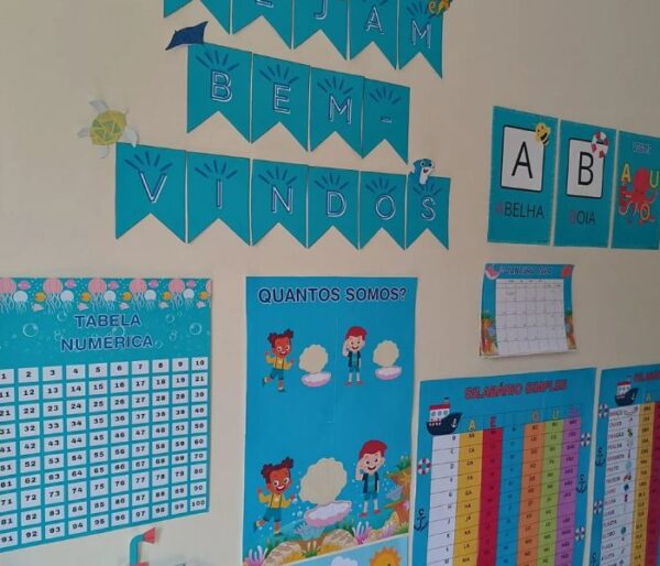Combo sala de aula: mar
