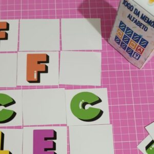 Jogo da memória alfabeto