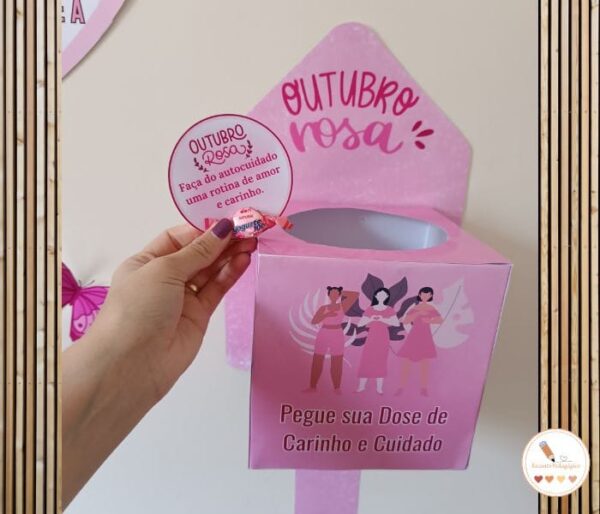 Caixa Outubro Rosa