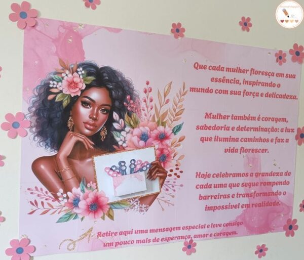 Painel Interativo Dia da Mulher