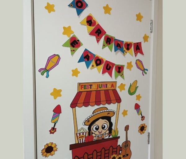 Decoração de Porta Junina - Imagem 2
