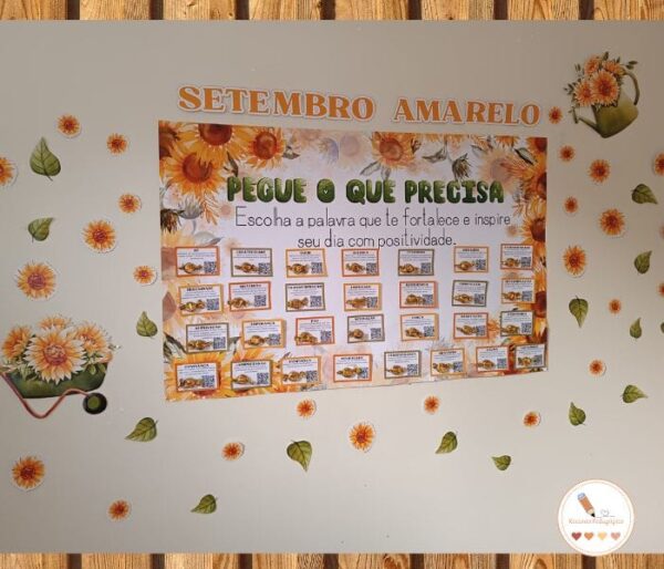 Painel do Afeto - Setembro Amarelo