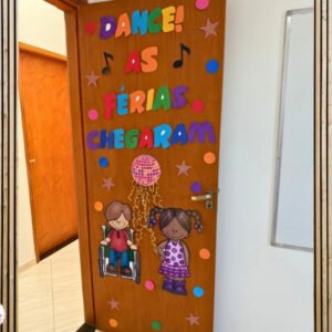 Painel de Porta: Dance! As Férias Chegaram