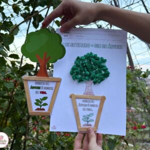 Atividade Dia da Árvore Moldura