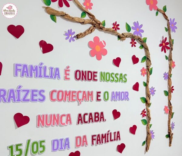 Painel Dia da Família - Onde nossas raízes começam e o amor nunca acaba - Imagem 4