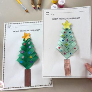 Minha Árvore de Dobradura — Natal