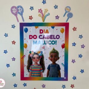 Painel Dia do Cabelo Maluco