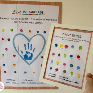 Painel Aula da Saudade – Deixamos Nossas Digitais