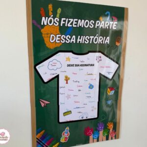 Painel de Assinaturas – Despedida da Turma