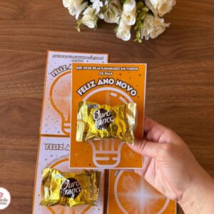 Lembrancinha Ano Novo - Lâmpada