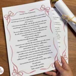 Carta para a Última Reunião – Pais e Responsáveis