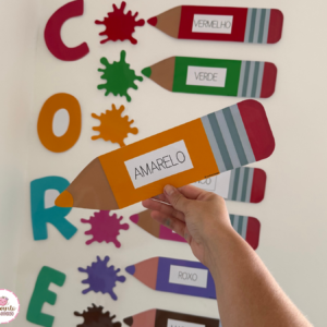 Mural das Cores - Tema Cores