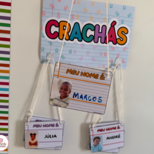 Crachás de Pescoço - Tema Cores