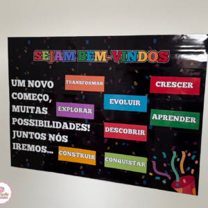 Painel Sejam Bem-Vindos – Um Novo Começo, Muitas Possibilidades!