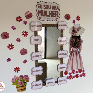 Espelho das Afirmações – Eu Sou Uma Mulher