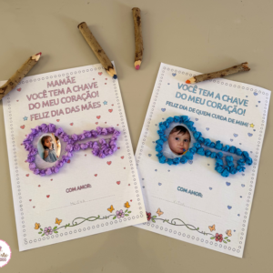 Chave do Coração – Lembrancinha Dia das Mães