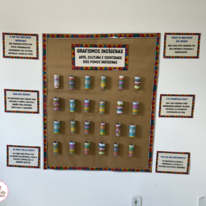 Painel Grafismos Indígenas