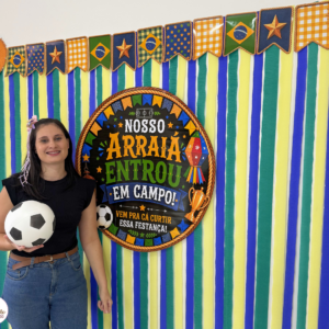 Painel Arraiá da Copa