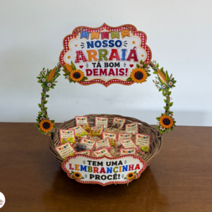 Cesta Junina: Nosso Arraiá Tá Bom Demais