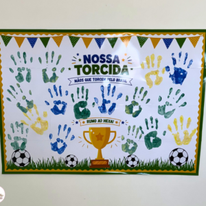 Painel Coletivo Nossa Torcida pelo Brasil
