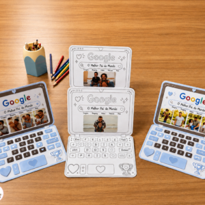 Notebook Google Dia dos Pais – Melhor Pai do Mundo